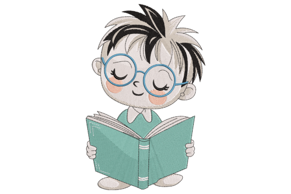 Boy Reading Book