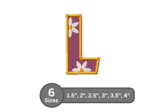 Daisy Joy Alphabet -L: A Designer’s Real-World Stitch Test