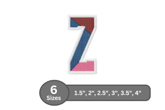 Street Varsity Alphabet – Z