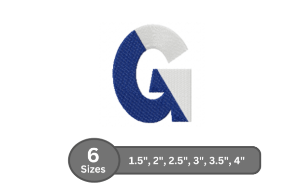 Twin Fill Alphabet - G